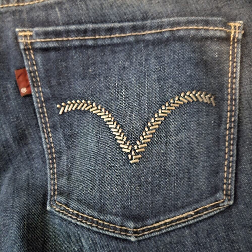 Levi's 512 Perfectly Slimming Womens Sz 6M Blue Denim Straight Leg Jeans Casual - Picture 6 of 11